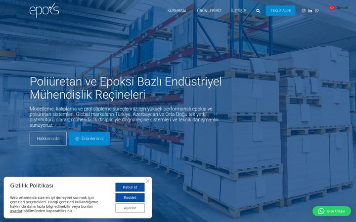 Screenshot of epoks.com.tr
