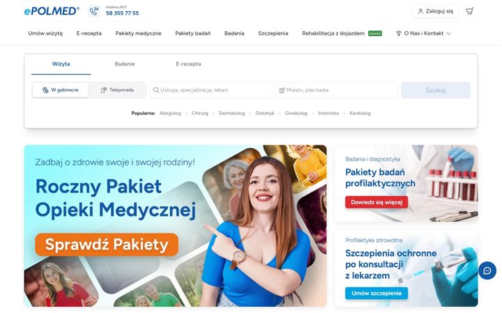 Screenshot of epolmed.pl