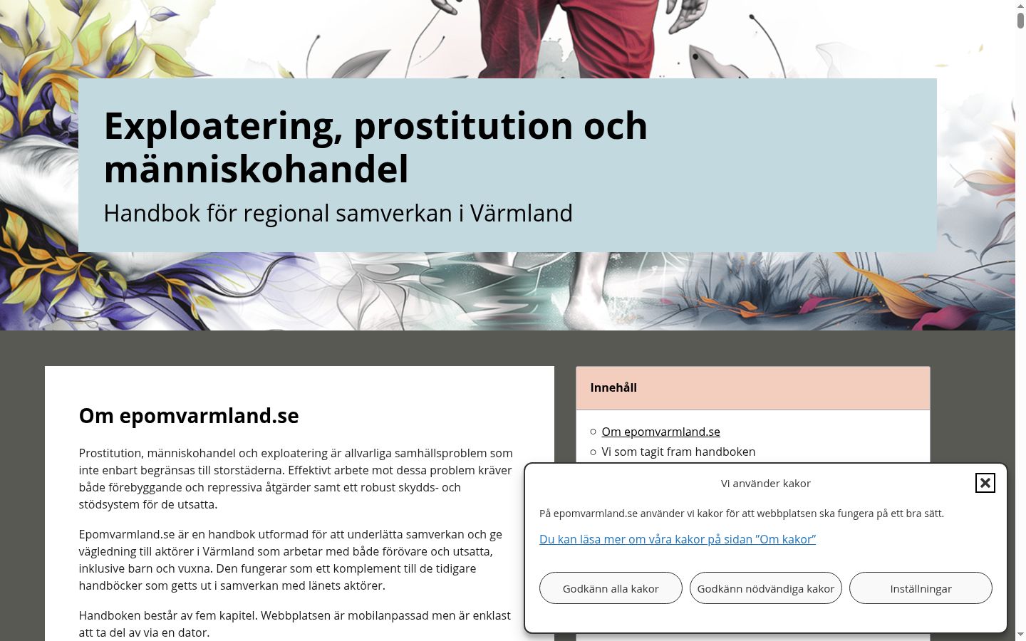 Sutikimo reklamjuostės, rodytos prieš bet kokią sąveiką, ekrano kopija