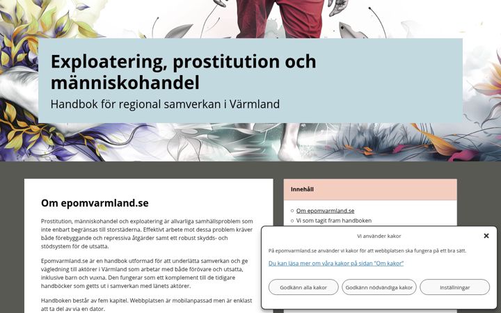 Screenshot von epomvarmland.se