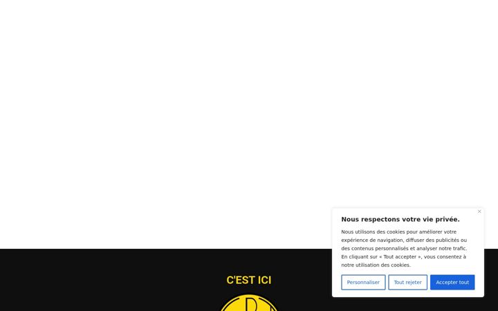 Screenshot stránky epopart-creations.fr