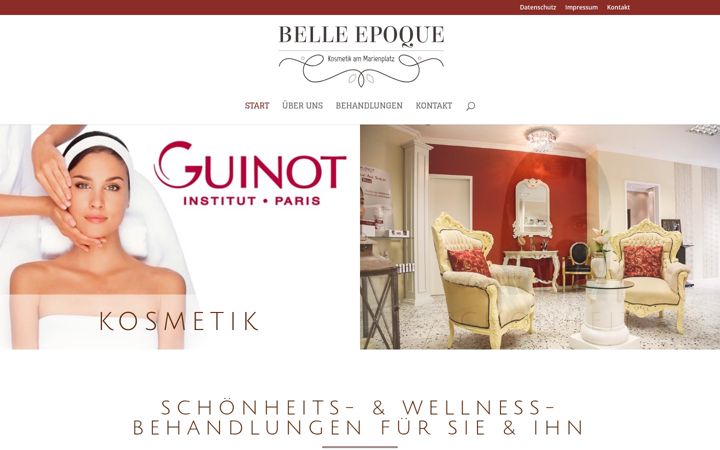 Screenshot von epoque-kosmetik.de