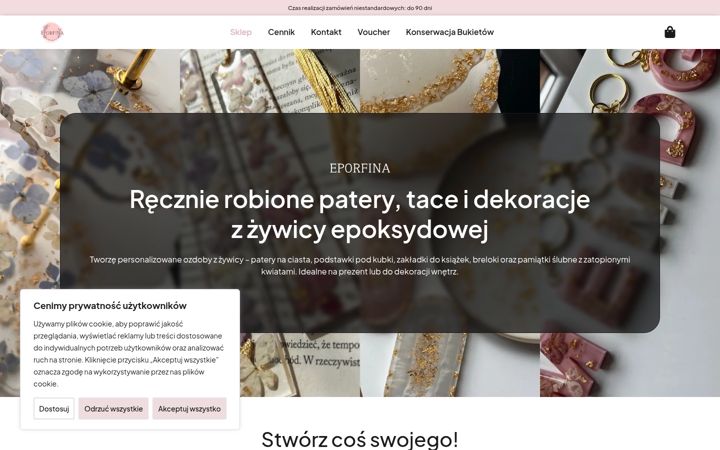Screenshot of eporfina.pl
