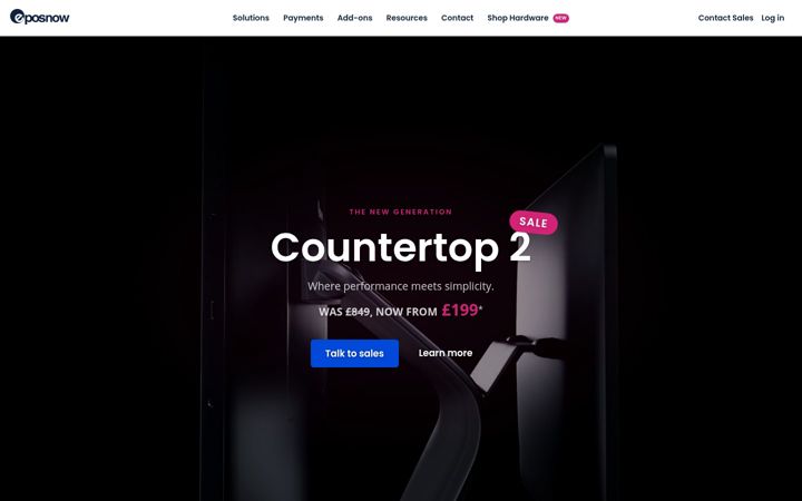 Screenshot of eposnow.com