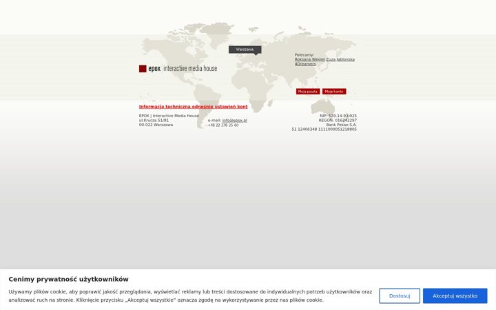 Screenshot of epox.pl