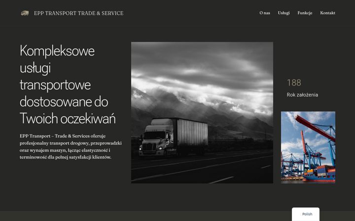 Screenshot of epp-transport.com.pl
