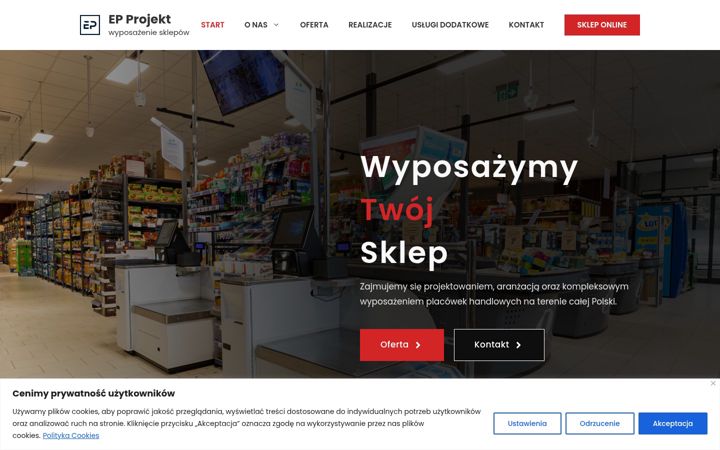 Screenshot of epprojekt.pl
