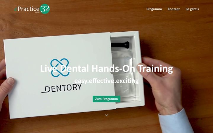 Ekrānuzņēmums no epractice32.de
