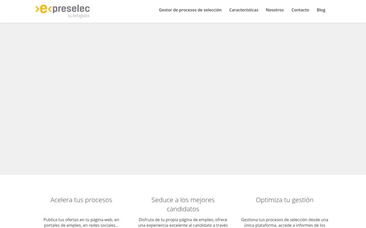 Screenshot of epreselec.com