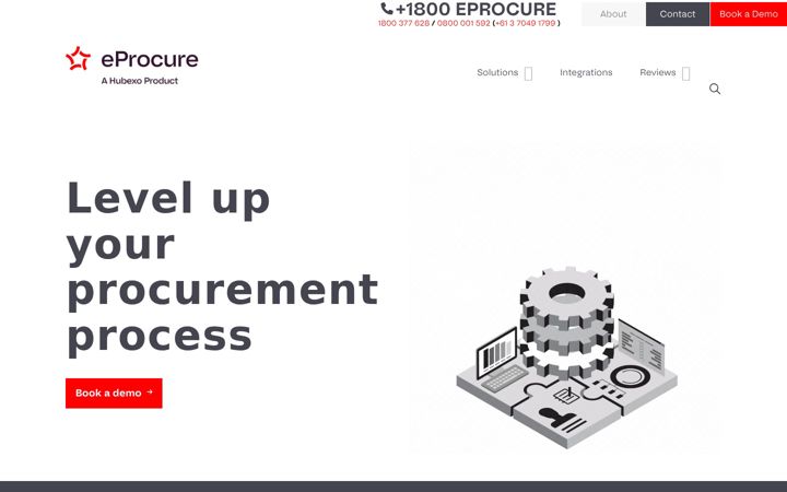 Screenshot ta' eprocure.com.au