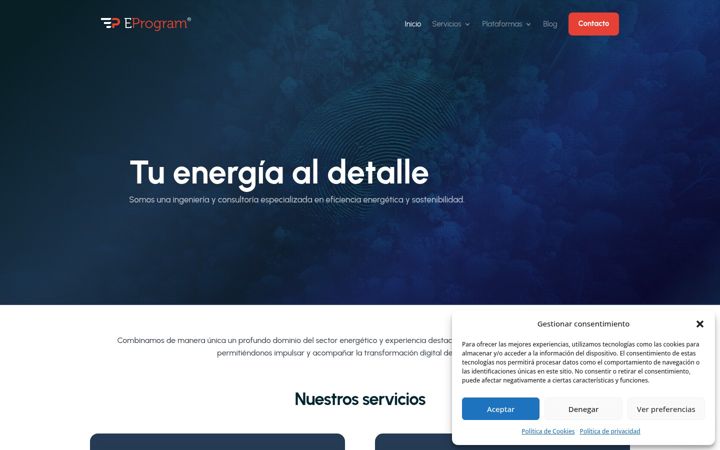 Képernyőkép: eprogram.es