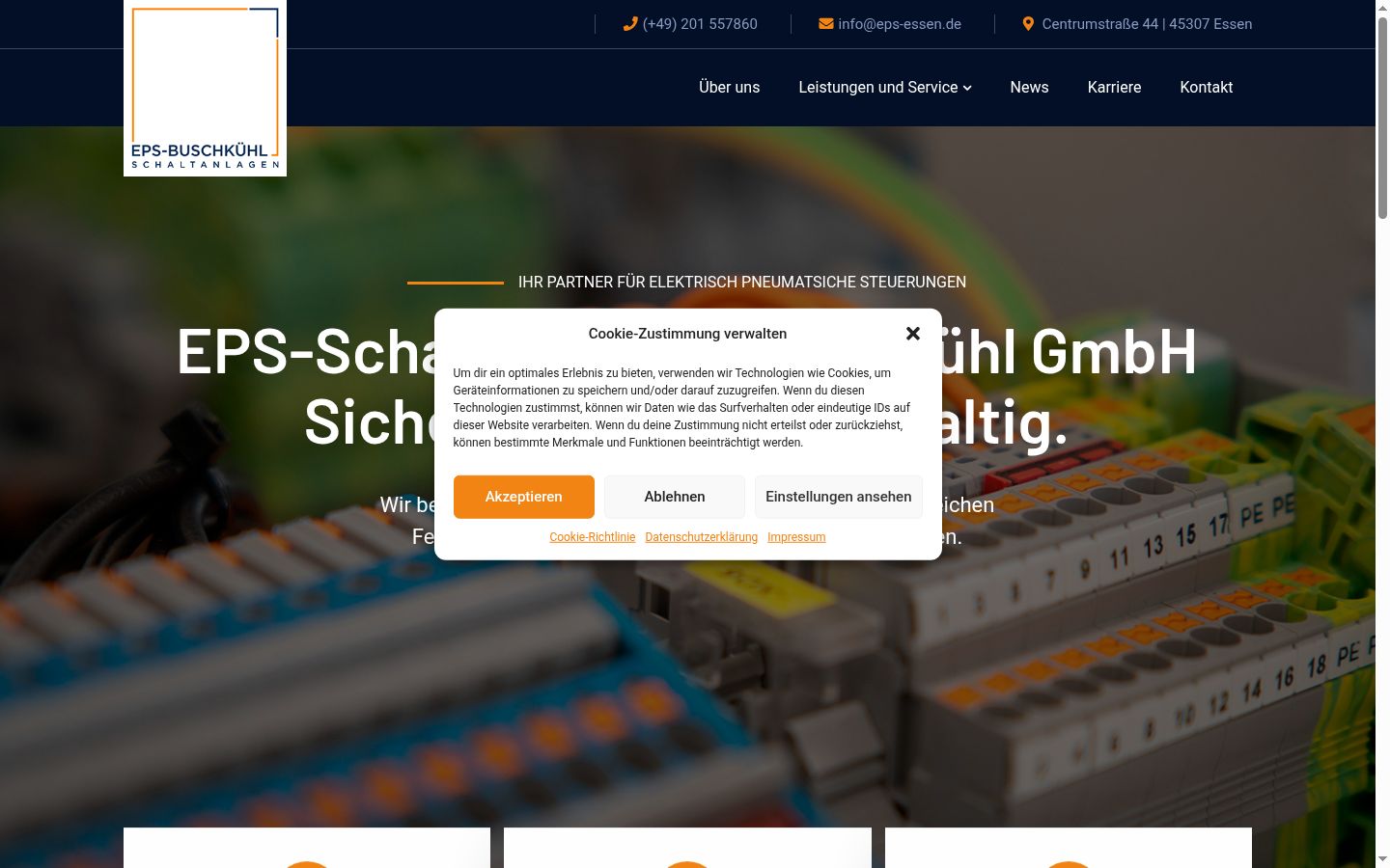 Screenshot tal-banner tal-kunsens muri qabel kwalunkwe interazzjoni