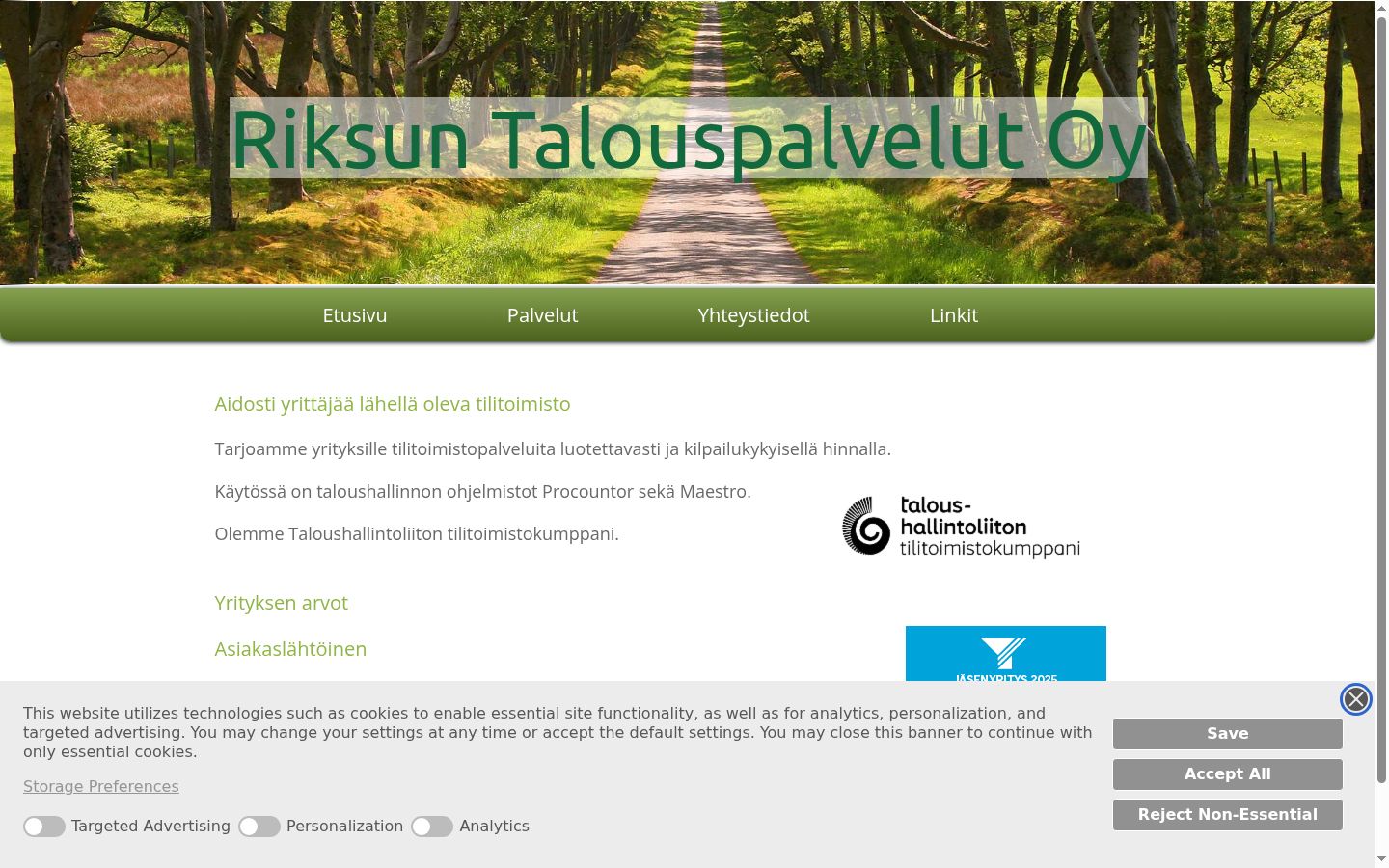 Zrzut ekranu banera zgody wyświetlanego przed jakąkolwiek interakcją