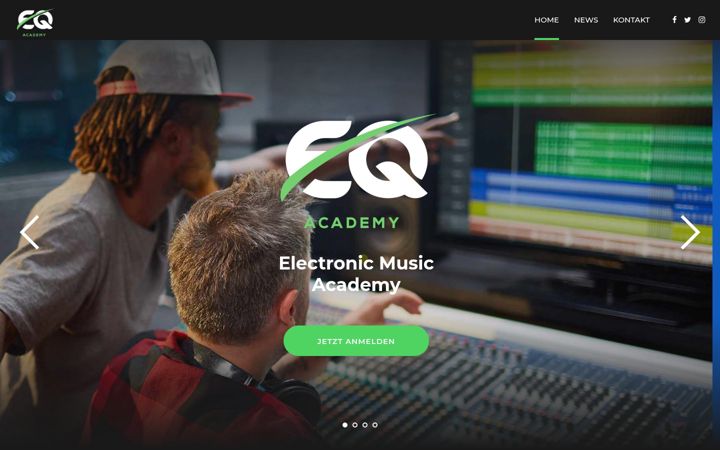 Screenshot ta' eq-academy.de