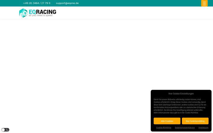 Screenshot ta' eq-racing.de