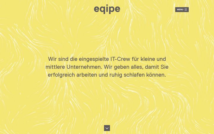 Screenshot of eqipe.ch