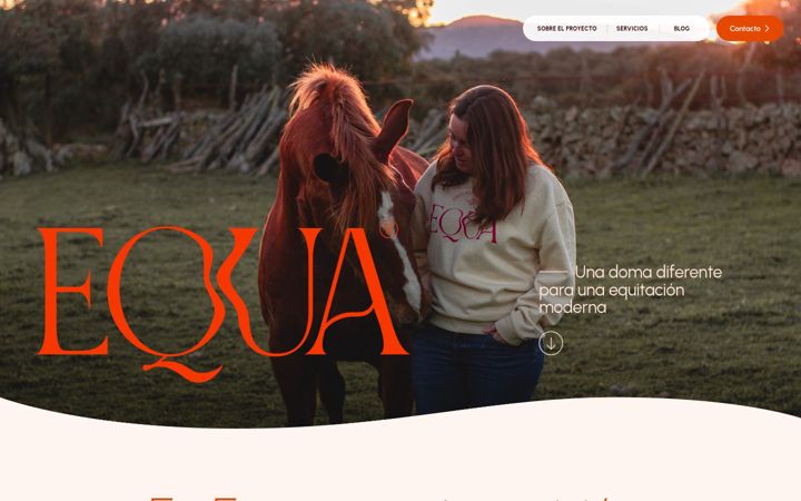 Screenshot of equaeducacionequina.com