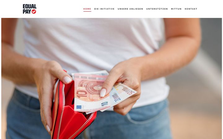 Screenshot of equalpay.center