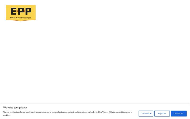 Screenshot stránky equalprotect.org