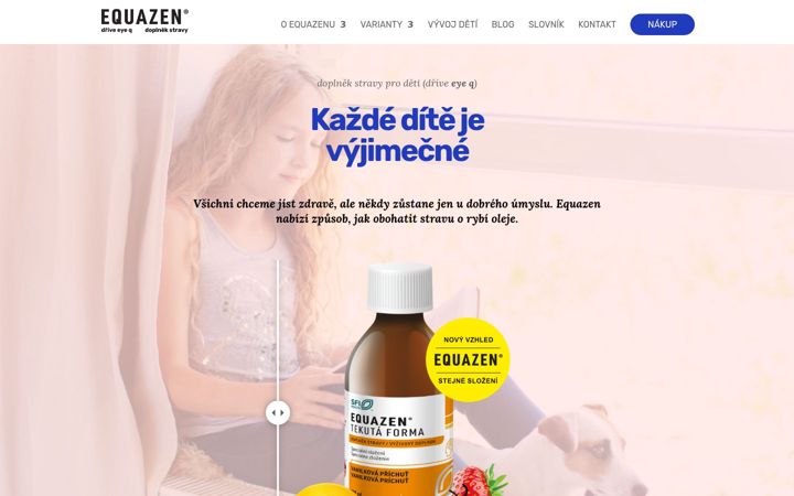 Screenshot ta' equazen.cz