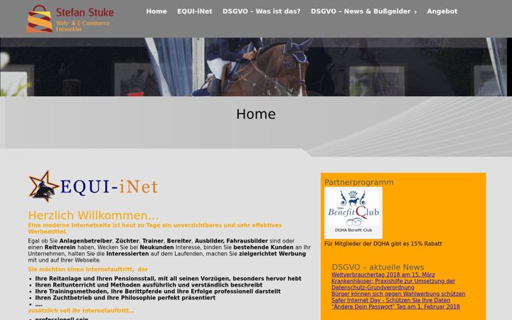 Screenshot ta' equi-inet.de