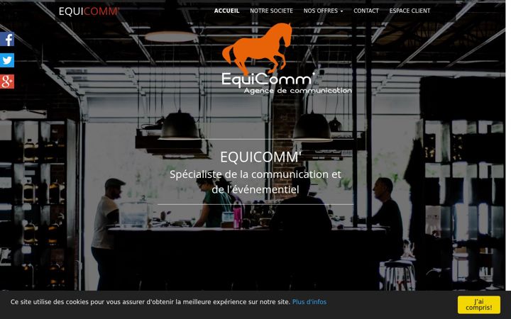 Screenshot of equicomm.fr