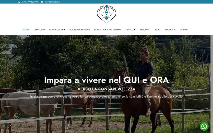 Ekraanipilt saidist equieora.it