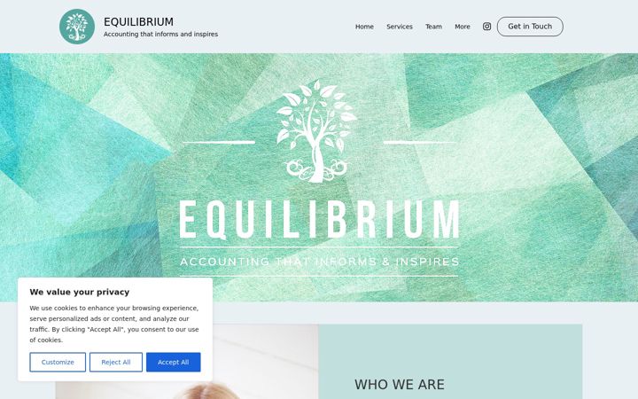 Screenshot von equilaccs.co.uk
