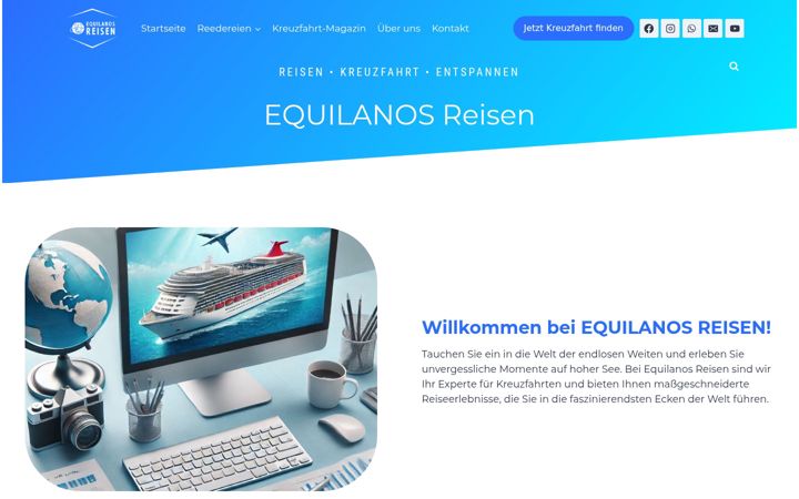 Screenshot ta' equilanos-reisen.de