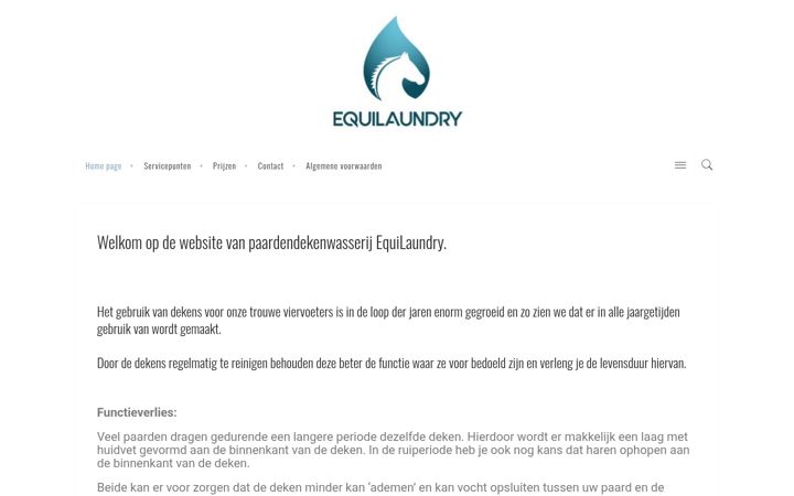 Snímek obrazovky equilaundry.nl