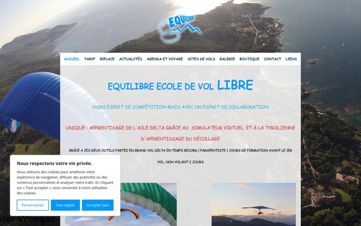 Screenshot van equilibre.ch