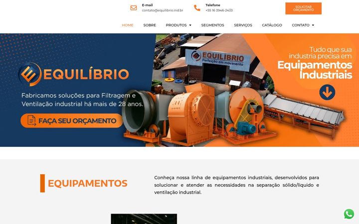 Screenshot von equilibrio.ind.br