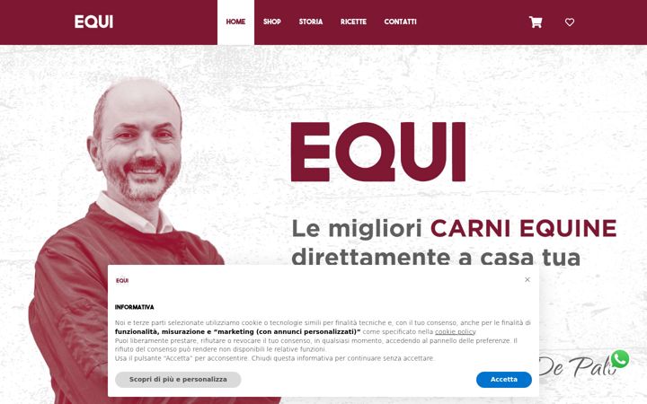 Ekraanipilt saidist equimacelleria.it
