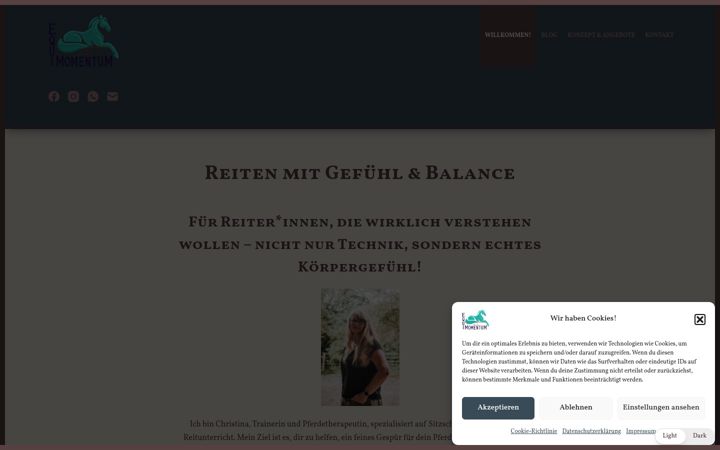 Screenshot ta' equimomentum.de
