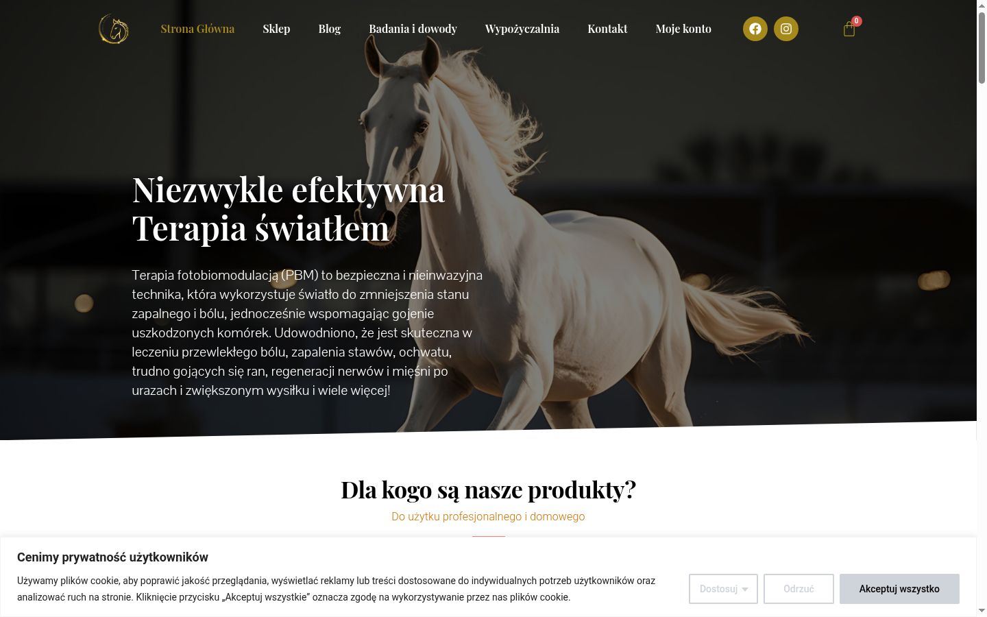 Képernyőkép a bármilyen interakció előtt megjelenő hozzájárulási bannerről