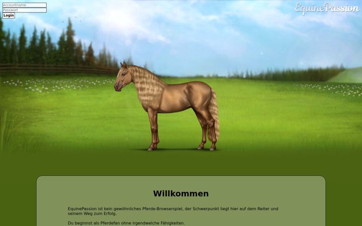 Screenshot of equinepassion.de