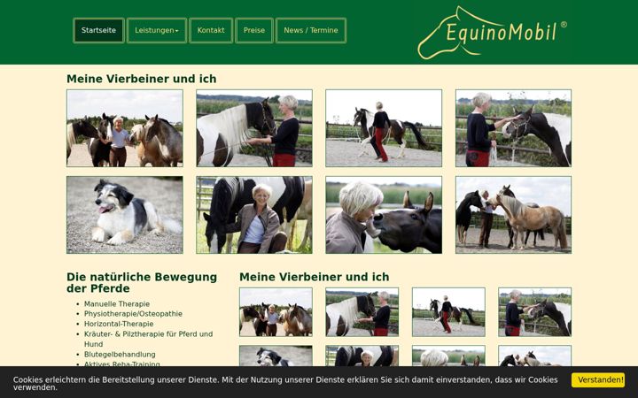 Képernyőkép: equinomobil.de