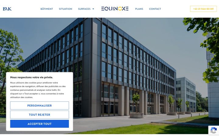 Screenshot van equinoxe-lausanne.ch