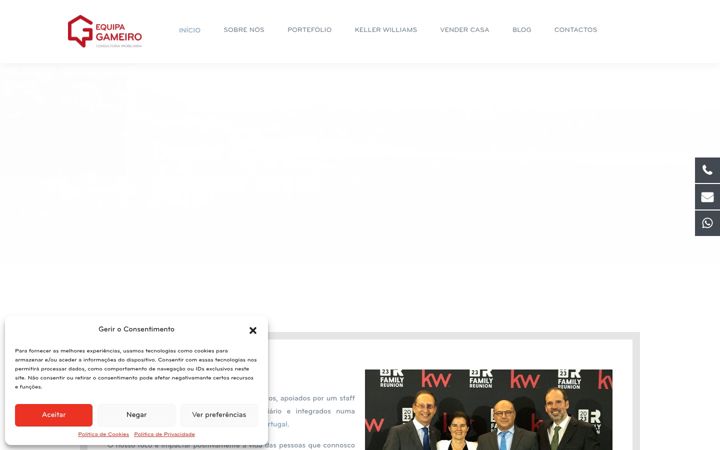 Skjermbilde av equipagameiro.pt