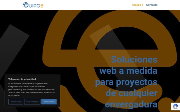 Ekrano kopija equipo5.es