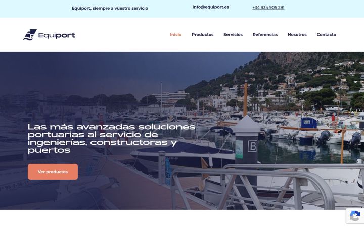 Ekrano kopija equiport.es