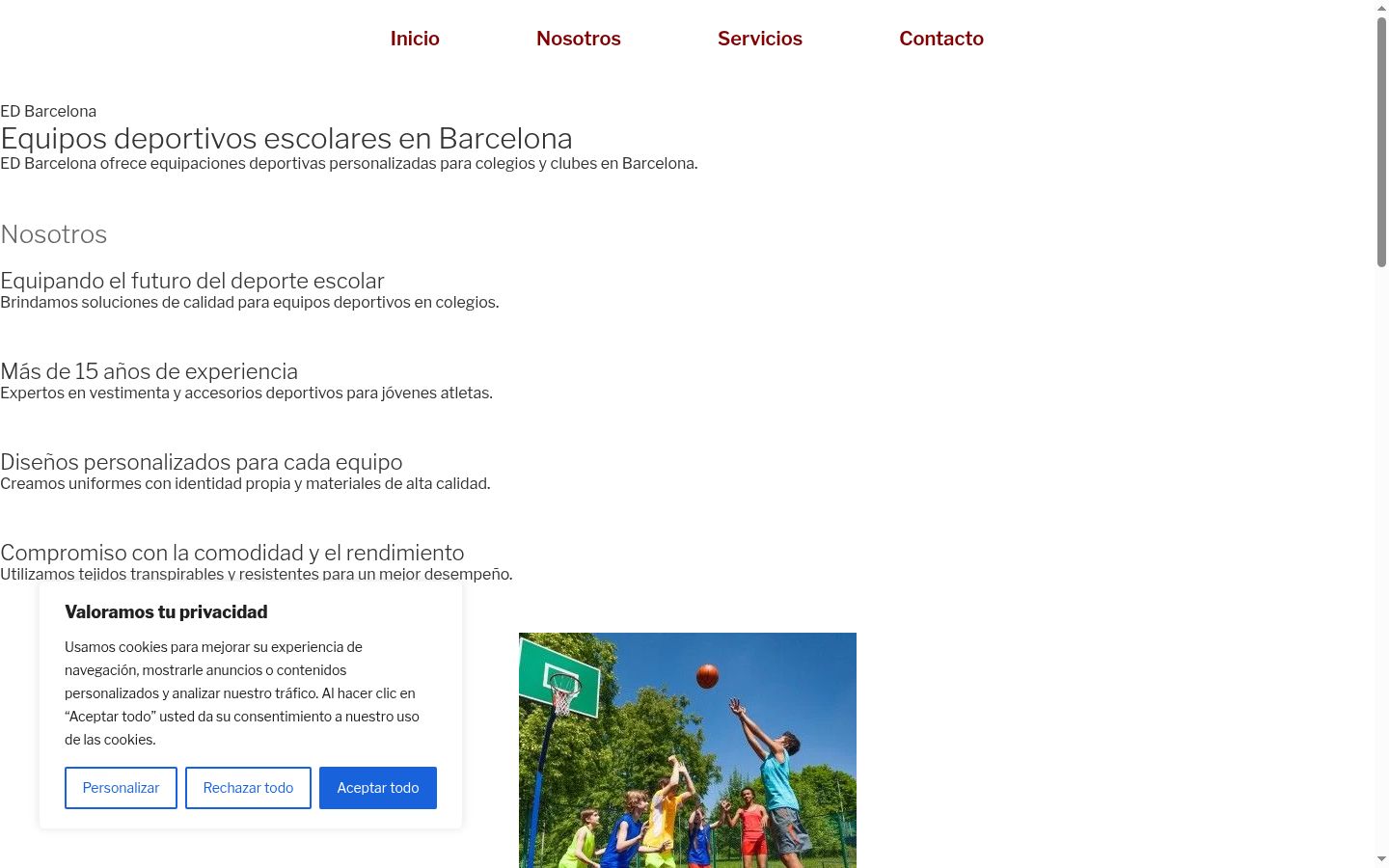 Captură de ecran a bannerului de consimțământ afișat înainte de orice interacțiune