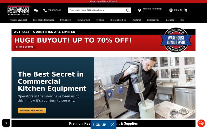Screenshot of equippers.com