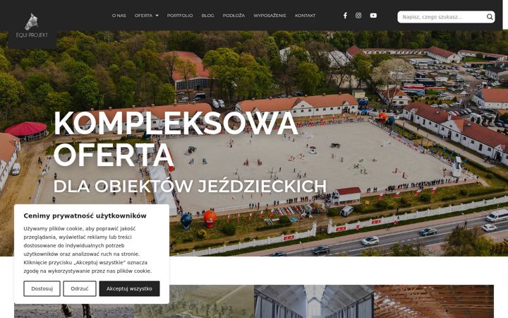 Screenshot of equiprojekt.pl