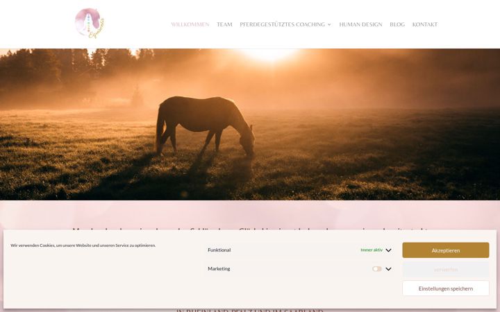 Screenshot of equisentis-coaching.de