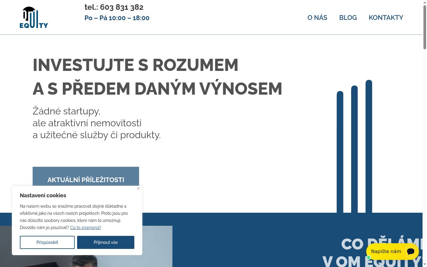 Screenshot des Einwilligungsbanners vor jeglicher Interaktion