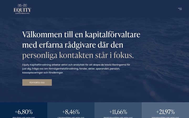 Screenshot του equitykapital.se
