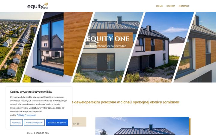 Screenshot of equityone.pl