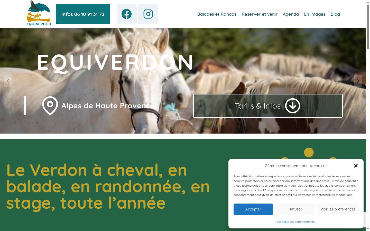 Screenshot tal-banner tal-kunsens muri qabel kwalunkwe interazzjoni