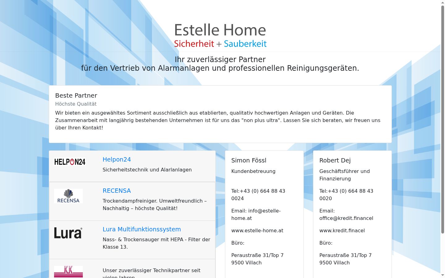 Screenshot des Einwilligungsbanners vor jeglicher Interaktion